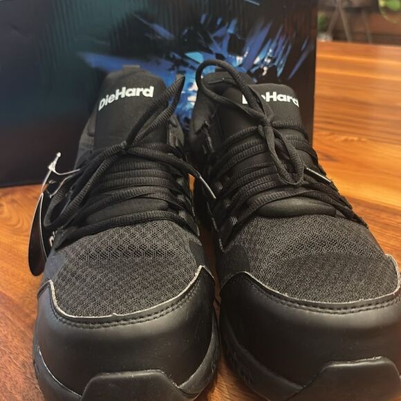 Die Hard Bonneville Black Men Comp Toe Athletic Safety Shoe Size 11 Wide DH20122 - Picture 4 of 12